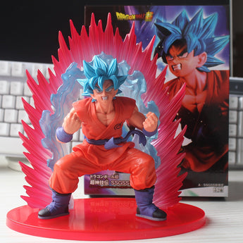 Dragon Ball Super: Super Saiyan God Kaiouken Goku action figure