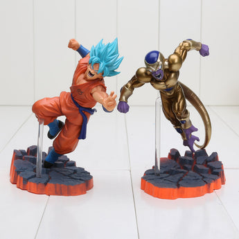 Dragon Ball Super: Super Saiyan Blue Goku & Son Freeza Ultimate Combat Edition Action Figure