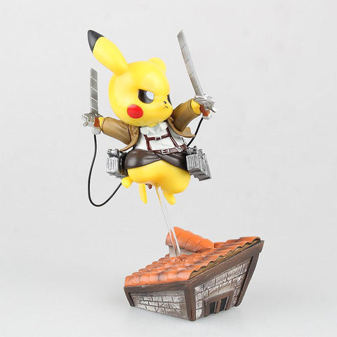 Attack On Titan: pokemon (Pikachu) cosplay action figure